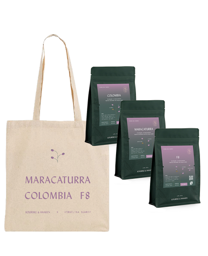 Bundle: Virgelina Suarez 250g x3 and tote bag