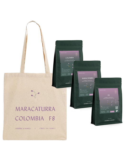 Bundle: Virgelina Suarez 250g x3 and tote bag