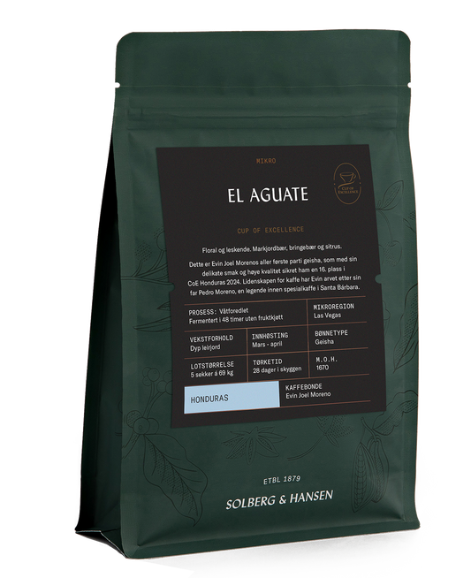 El Aguate - Cup of Excellence, Honduras