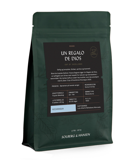 Un Regalo de Dios - Cup of Excellence, Nicaragua