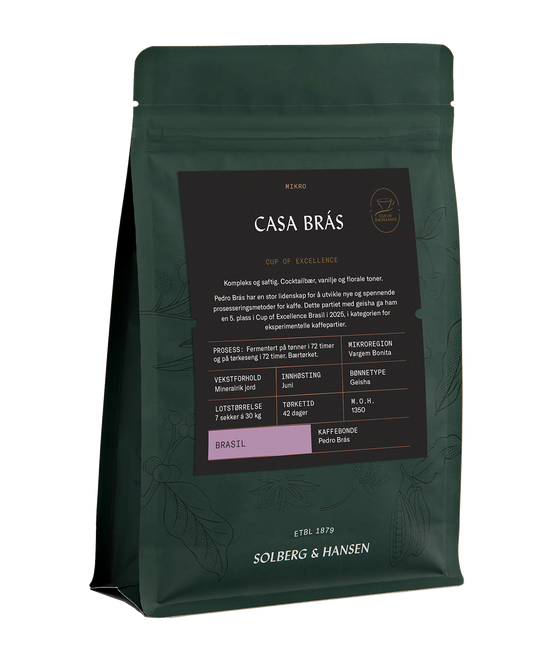 Casa Brás - Cup of Excellence, Brazil